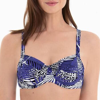 ROSA FAIA BEACH LEANDRA Bikini set Blue/Print