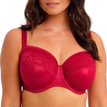 Fantasie Illusion Niet Voorgevormde Side Support bh Red