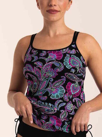 Anita Care Alassio Prothese Tankini Top Zwart