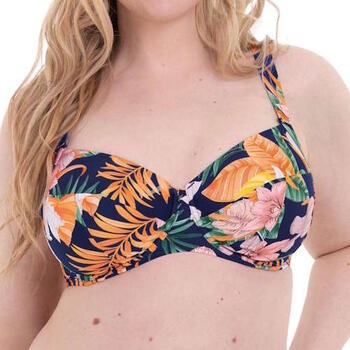 Rosa Faia Badmode Luna bikini top Tropical sunset print big size