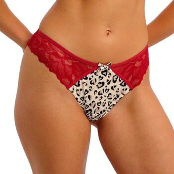 Freya Cherish Me Red Leopard Thong