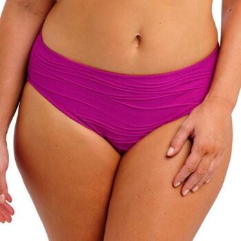 Fantasie Swim Beach Waves Bright Fuchsia Mid Rise Bikini Brief