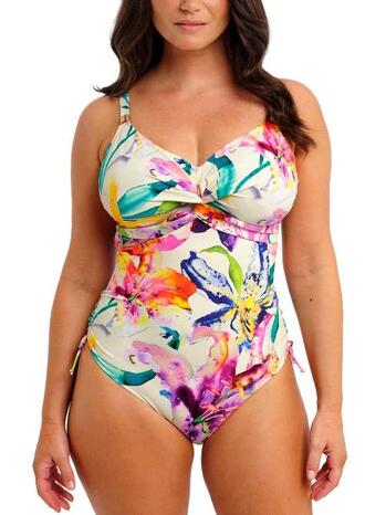 Fantasie Swim Iguazu Falls Multi Uw Twist Front Swimsuit With Adjustable Leg