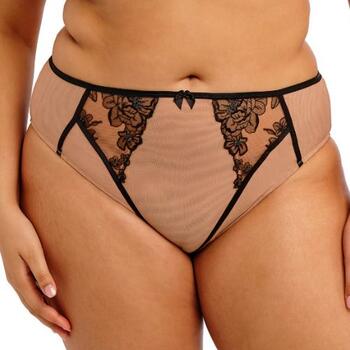 Elomi Teagan Cafe Au Lait High Leg Brief