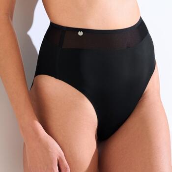 Lisca Paris Hoge Taille-Slip Black