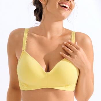 Lisca Pompeya Soft-Bh Zonder Beugel Yellow Pear