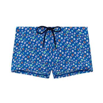 HOM Swimwear Socoa Swim Shorts Navy Print