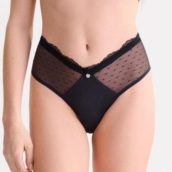 Lisca Ronia String High Leg Black