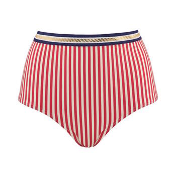 MARLIES DEKKERS BEACH SAMPLE VICTORIA Red/Print High Waist Bikini broekje
