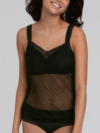 ROSA FAIA EMILY Top Black