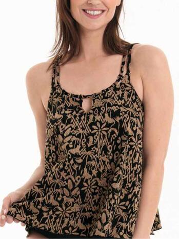 Rosa Faia Badmode Mabel Top Tankini top Safari