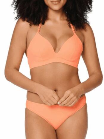 LingaDore Beach Triangel voorgevormd bikini set Nectarine