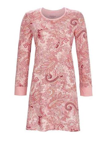 Ringella Dames Sleepshirt im Paisleydessin Paradise Pink 5511038-637