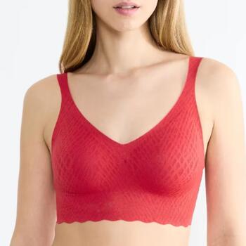 Sloggi ZERO Feel Bliss Festive Bralette Shanghai Red