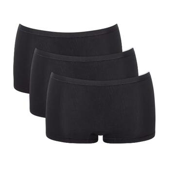 Sloggi GO Daily Cotton Short 3P Black