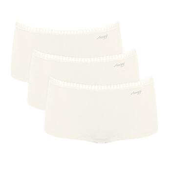 Sloggi GO Crush Short C3P Silk White