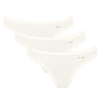 Sloggi GO Crush String C3P Silk White
