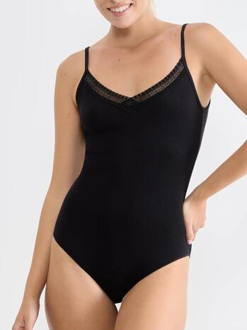 Sloggi GO Ribbed Body Black
