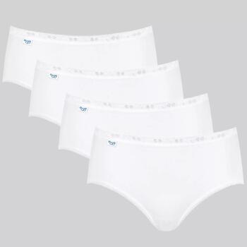 Sloggi Basic+ Midi 4P White