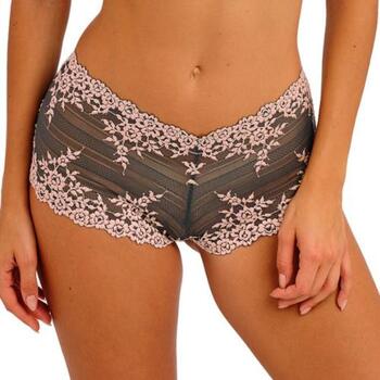 Wacoal Embrace Lace Dark Slate/cloud Pink Boy Short