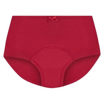 RJ Bodywear Period La Fleche Basic slip Dark Red