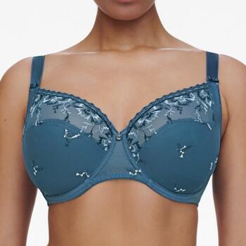 Chantelle Every Curve Very covering underwired bra Jeans Blue Shades