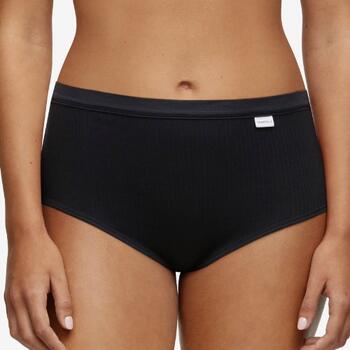 Chantelle Cotton Comfort High Waist Brief Zwart