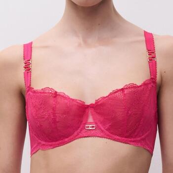 Chantelle Muse Half-cup balcony bra Lipstick