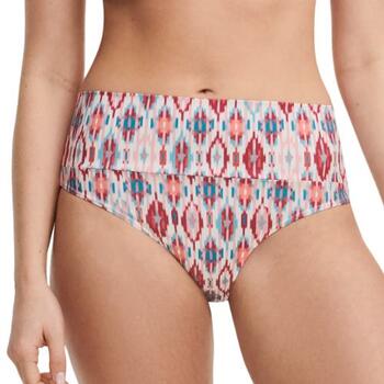 Chantelle Badmode Devotion Full Brief Turquoise Ikat