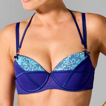 Sapph Heleen Padded U/W Bra Light Blue