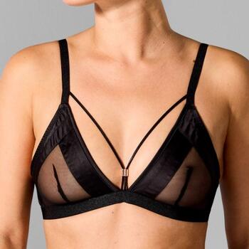Sapph Lisette Soft Cup Bralette Black
