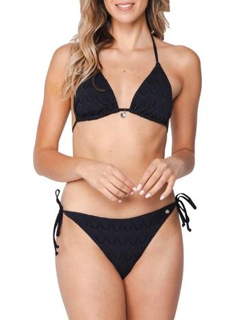 Rebelle Badmode Triangle bikini Black