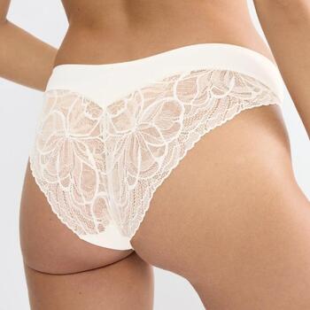 Triumph Body Make-Up Illusion Lace Highleg Tai Ecru White