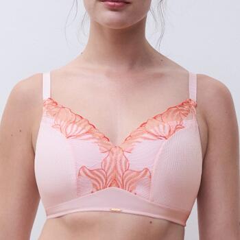 Chantelle Legend Wirefree support foam bra Nymphea Pink / Coral