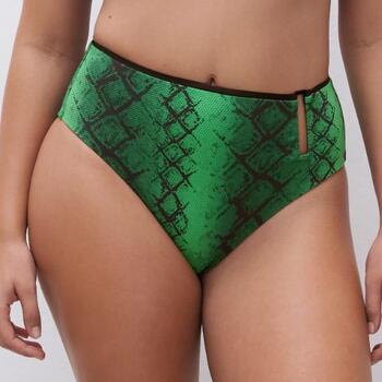 Chantelle Badmode Totem Full briefs Green Python