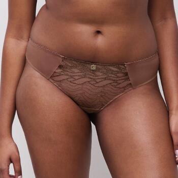 Chantelle Vibe Tanga Cinnamon lurex
