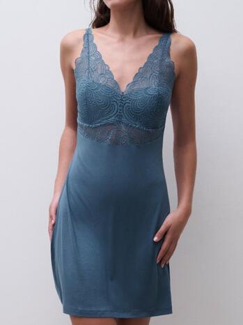 Femilet Nachtmode Josie Slipdress Jeans Blue