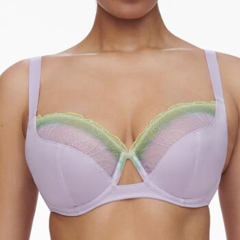 Chantelle Tattoo Love Very covering underwired bra Blooming