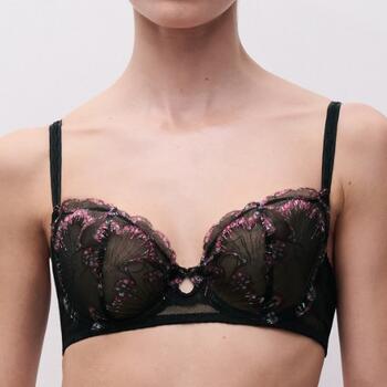 Chantelle Lily Half-cup bra Romantic Black