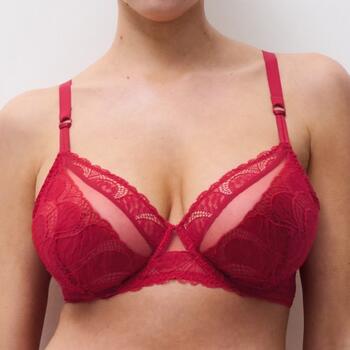 Chantelle Amor Covering underwired bra Scarlet
