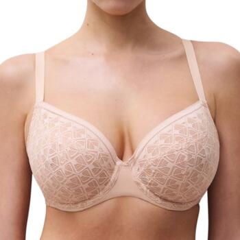 Chantelle Ace Covering underwired bra Goudkleurig Beige