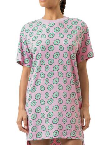 Mey Nachtmode Flashy Fruits sleepshirt short sleeve soft pink