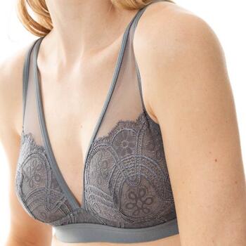 Mey Lingerie Poetry Fame triangle bra lovely grey