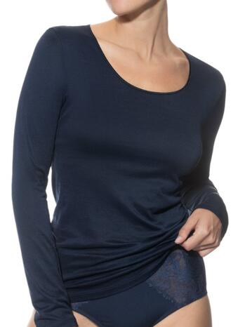 Mey Lingerie Emotion T-shirt long sleeve night blue