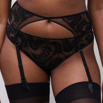 Chantelle Amor Suspender belt Zwart