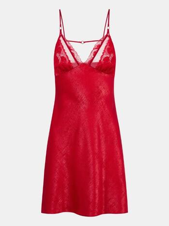 Chantelle Amor Nightdress Glossy Scarlet