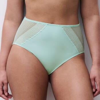 Chantelle Pulp Play High-waisted full briefs Nile Green