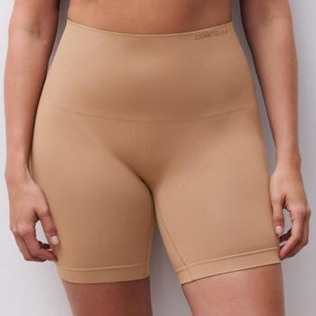 Chantelle Smooth Comfort High-waisted biker shorts Terracotta