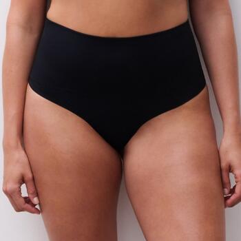 Chantelle Smooth Comfort Sculpting High-Waisted Thong Zwart