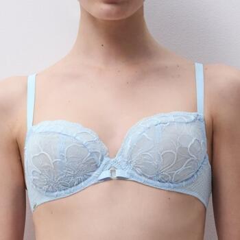 Chantelle Fleurs Covering underwired bra Icy flower